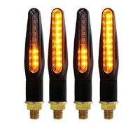 ESyem Indicatori Moto Indicatori Direzione A LED Luce Segnalazione E24 Indicatore Direzione Indicatore Lampeggiante Segnale Stop Posteriore Pieghevole Relè LED Integrato