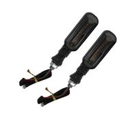 ESyem Indicatori Moto Luci di Direzione per Moto 2 in 1, Fanale Posteriore Lampeggiante, 12 LED, Lampada di Segnalazione DRL, Segnali di Flusso Universali