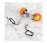 ESyem Indicatori Moto Una Coppia di Indicatori di Direzione per Lampeggiatori, Indicatori di Direzione, Luci di Direzione per XL100 C70 CT70 CT90 CB350 CM400 CB450