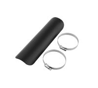 ESyem Moto Scarico Scudo Termico 1Pc Universale per Tubo di Scarico Moto Copertura Scudo Termico Marmitta Protezione Protezione per Diametro Tubo di Scarico 50-70mm