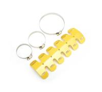 ESyem Moto Scarico Scudo Termico Accessori Universali per Moto Protezione per Scarico Scudi Termici per Scarico Moto Protezione per Scudo Termico per Scarico Moto