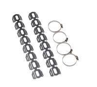 ESyem Moto Scarico Scudo Termico Moto di Scarico della Copertura della Protezione del Dissipatore di Calore Tubo di Scarico Marmitta Scudo Termico per R1200GS R1250GS F700GS F800GS