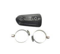 ESyem Moto Scarico Scudo Termico Protezione del Tubo di Scarico Moto Protezione Termica della Copertura della Protezione della Copertura per CB650F MT07 TMAX530 CB400 XMAX300