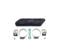 ESyem Moto Scarico Scudo Termico Protezione Universale per Tubo di Scarico per Moto Protezione Marmitta Scudo Termico Copertura Protettiva per Scudo Termico di Scarico