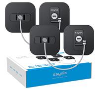 ESYNiC 2PZ Mini Blocca Cassetti Chiusure di Sicurezza per Bambini Blocca Armadio e Cassetto per Armadio Armadietti Cassetti Frigorifero Mini Frigo con Serratura di Sicurezza per Bambini - Nero