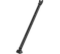 eSynic Barra di Sicurezza Regolabile per Porte 84-113cm, Sbarra Fermaglio per Porta Standard e Scorrevole Fino a 250KG, Supporto Telescopico Antiscivolo per Portefinestre Protezione Casa - Nero