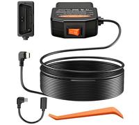 eSynic OBD Hardwire Kit Filo Rigido USB Type-C per Dash Cam Auto da 12V a 24V, con Cablaggio 3.5m, Monitoraggio Parcheggio 24/7, Protezione da Bassa Tensione, Adatto a Veicoli Elettrici