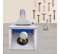 Esyogen Aerografo, impianto di aspirazione, illuminazione a LED, con flusso d'aria di 4 m³/min, max. 45 dB, per pittura e modellismo