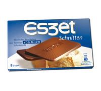 Eszet Spalmabile di Cioccolato Al Latte, Pezzi 75g, Confezione da 20