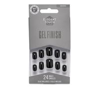 Unghie Finte Elegant Touch Core Colour Midnight black [24 pcs]