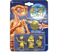 E.T. the Extra-Terrestrial Collector's Set Mini Figures 3-Pack Golden Edition by