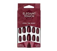 Et Trend Nails - Steel The Night (Red/Squaletto) Elegant Touch