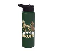 Et Tu Bruto Impero Romano Stainless Steel Insulated Water Bottle