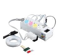 ET8550 DTF Convert Kit ET 8550 CISS con adattatore testina di stampa Collettore serranda Timer interno compatibile for Epson L8050 L8180 L18100 XP600(AU Plug CISS)