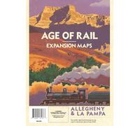 Età Di Binario Allegheny & La Pampa - Expansion Pack Per Mappa Gioco da Tavolo