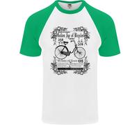 Età D'Oro Delle Bici Ciclismo Ciclista Uomo T-Shirt S/S