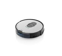 Eta Falco Smart aspirapolvere robot 0,6 L Senza sacchetto Nero, Acciaio inox