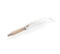 ETA Fenite - Ferro arricciacapelli con spazzola da 16 mm e 19 mm, 400 W, 2 livelli, cura, passante, cavo da 1,8 m, colore: Bianco - oro