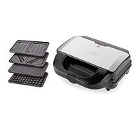 Sandwich Maker Sorento 315190010 900 W, Numero Di Piatti 4, Numero Di Pasticceria 2, Nero / acciaio Inossidabile