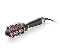 ETA Spazzola ad aria calda Fenite I Black Edition I Spazzola per lo styling I 2 in 1: asciugacapelli e spazzola volumizzante I 1300 W I funzione ionica I 3 livelli di riscaldamento/3 livelli separati