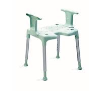 Etac - Sgabello da doccia Etac Swift con braccioli, colore: Verde