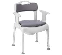 Etac Swift - Sedia Comoda, Seduta da 46 X 41 cm, Altezza delle Gambe Regolabile, Leggera, si Sposta Facilmente