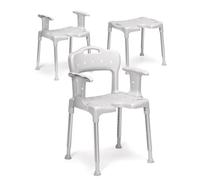 ETAC Swift-Sgabello da doccia, colore: grigio