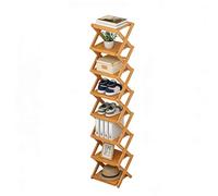 Étagère À Chaussures Pliable - Support De Rangement Vertical À 8 Niveaux | Rangement De Chaussures | Idéal Pour La Maison, La Chambre, L'appartement, L'entrée, Le Garage, Un Coin De Studio Ou Un