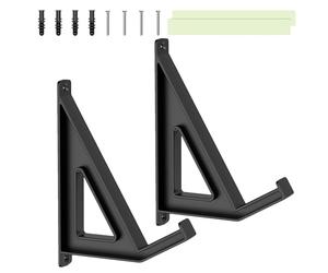 Étagère murale pour ordinateur - Support réglable pour ordinateur portable, support d'affichage mural pour clavier, pour le rangement de chevet de bureau à domicile, cadre de livres électroniques