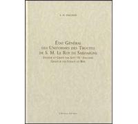 Etat général des uniformes des troupes de S. M. Le Roy de Sardaigne. Ediz. italiana