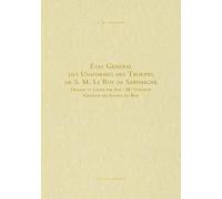 Etat général des uniformes des troupes de S. M. Le Roy de Sardaigne. Ediz. italiana
