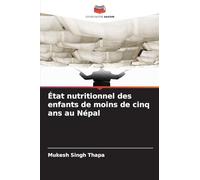 État nutritionnel des enfants de moins de cinq ans au Népal