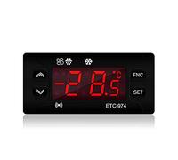 ETC-974 Mini Regolatore di Temperatura Frigorifero Termostato Regolatore Termoregolatore Termocoppia Sensore