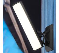 ETC-Shop Lampada Parete LED Esterna Alluminio IP54 Grigio Regolabile