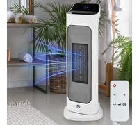 ETC-Shop Riscaldatore Rapido 2000W Ceramica Oscillante Con Telecomando