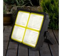 etc-shop Solarlampe Sbraler da Esterno, 1 Luce LED IP44 Dimmbar Nero 30 W