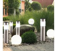 ETC-Shop Solarleuchte Solarkugel Da Esterno Per Vialetti LED IP44, 7x [EEK: Non valutato]