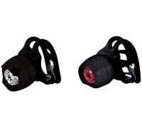 Etc unisex Adult Mini Bright Set Bicycle Light - Bianco/Rosso, N/A