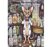 ETCHED: Halloween Cats: A Coloring Book of Detailed Sketches