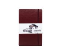 Etchr Blocco da disegno per acquerelli, fisarmonica, 12,7 x 20,3 cm, 100% cotone, carta per acquerelli, stampa a freddo, da utilizzare per acquerelli, guazzo, supporti misti o per schizzi, album da