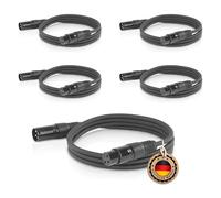 ETEC - Cavo audio XLR, 3 m, DMX, rame OFC