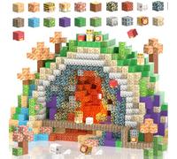 Eteiylt Blocchi da Costruzione Magnetici, 150 Pezzi Giocattoli da Cubi Magnetici, STEM Montessori Giocattoli, Cubi Magnetici per Bambini dai 3-12 Anni