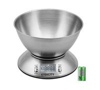 Etekcity Electronic Kitchen Scales with Stainless Steel Mixing Bowl...