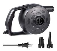 Etekcity elettrico portatile quick-fill AC ad alta pressione pompa aria Gonfiatore Deflator materasso gonfiabile, pompa per gonfiabili Raft letto gonfiabile barca piscina giocattolo divano per vasca da bagno, 110 - 120 Volt, Air Flow 21.2 CFM, nero