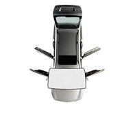 ETEKGVYVA Tendine Parasole Auto per Nissan per Evalia per NV200 per Vanette 2010~2016 Accessori Parasole Copri-Alette per Finestrini Tendine Parasole Auto Finestrini(Front Windshield)