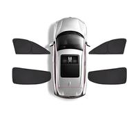 ETEKGVYVA Tendine Parasole Auto per Tesla per Model 3 Tendina Parasole per Finestrini Laterali Auto su Misura Accessori per La Privacy Tendina Parasole Tendine Parasole Auto Finestrini(4PCS)