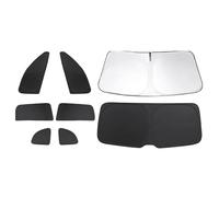 ETEKGVYVA Tendine Parasole Auto per VW per Tiguan 2018-2023 Accessori Auto Laterali Finestrini Parabrezza 8 Pezzi Tendine Parabrezza Tendine Parasole Auto Finestrini