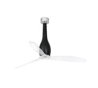 Eterfan Faro Barcelona Ventilatore da Soffitto 3 Pale Nero Opaco 128 cm [EEK: Non valutato]