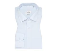 eterna Camicia da uomo Comfort Fit a maniche lunghe, Azzurro F1, 45