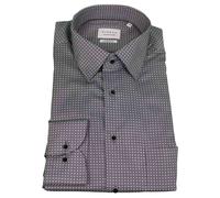 Eterna Camicia Da Uomo Manica Lunga Comfort Fit Grigia Minimal 2640 E181 33